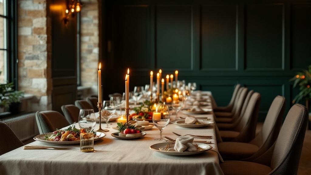 The Faulks House dining room
